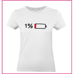 T-shirt low battery